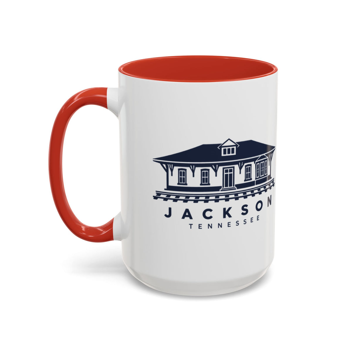 Jackson Train Depot Accent Mug