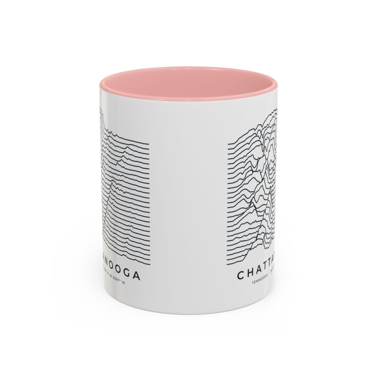 Chattanooga Ridgeline Accent Mug
