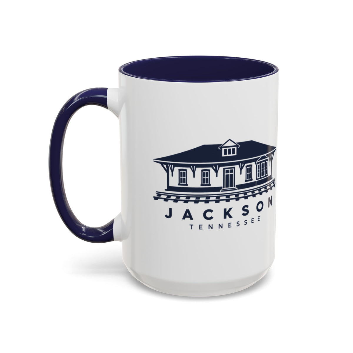 Jackson Train Depot Accent Mug