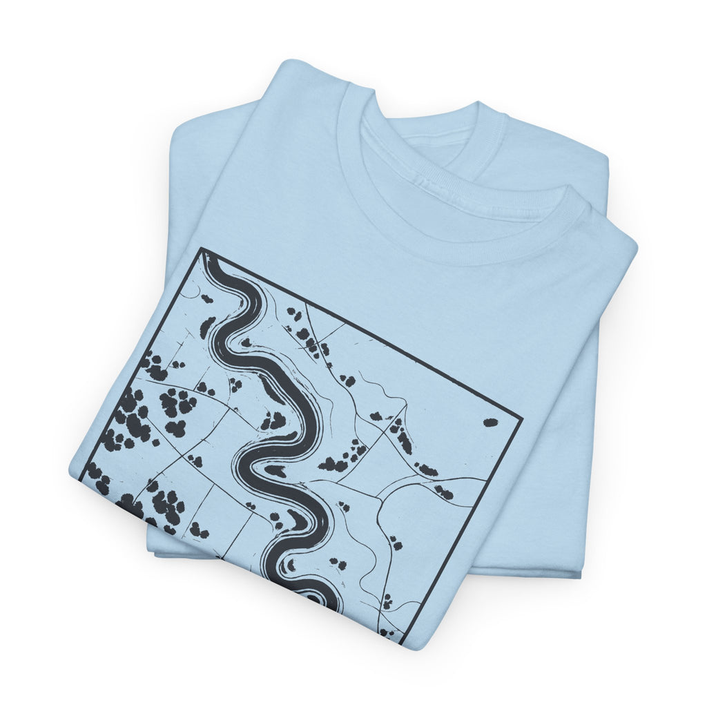 Murfreesboro Topo Map T-Shirt