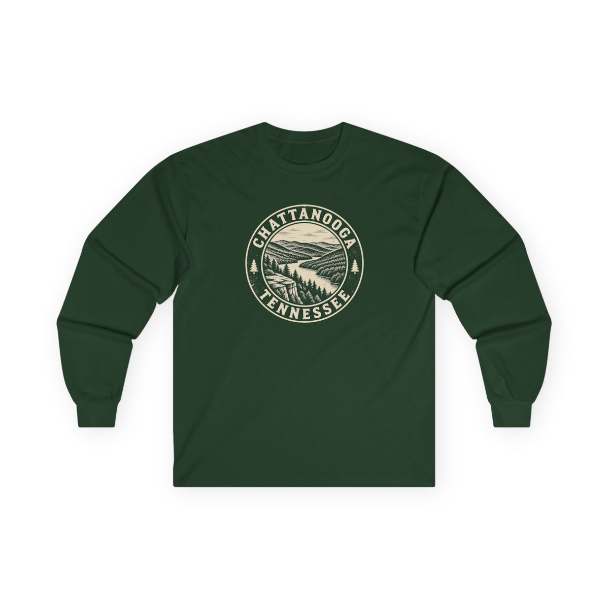 Chattanooga Park Badge Long Sleeve T-Shirt