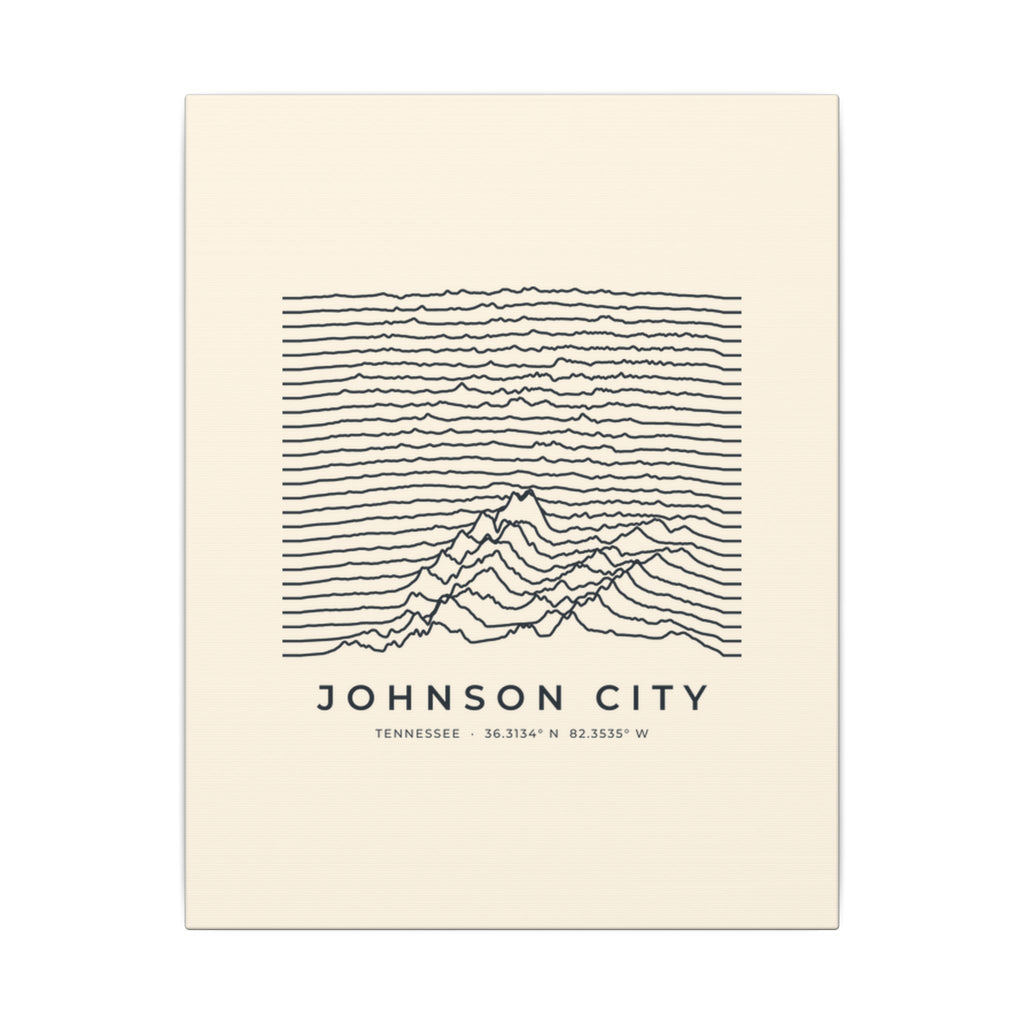 Johnson City Ridgeline Canvas Print