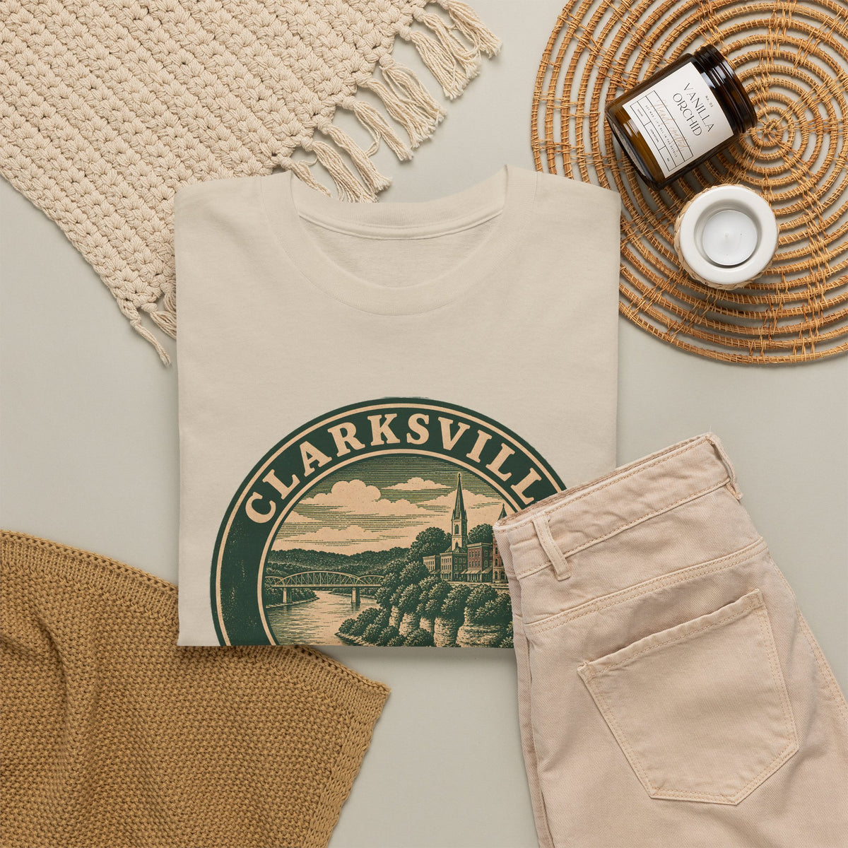 Clarksville Park Badge T-Shirt