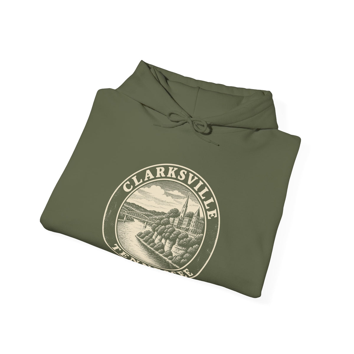 Clarksville Park Badge Hoodie