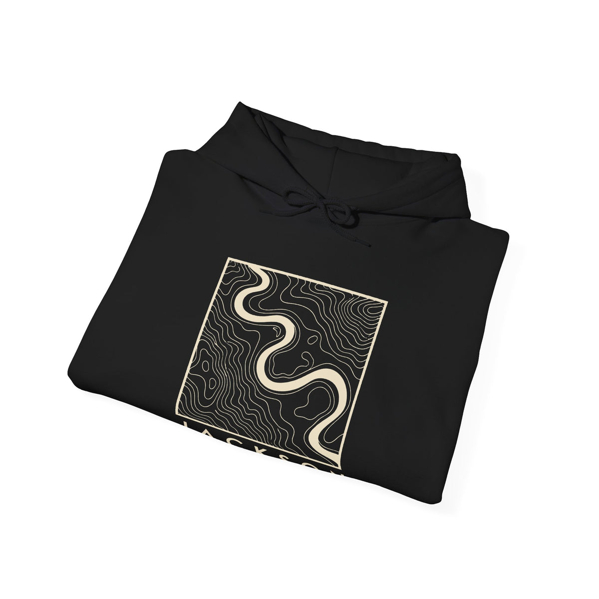 Jackson Topo Map Hoodie