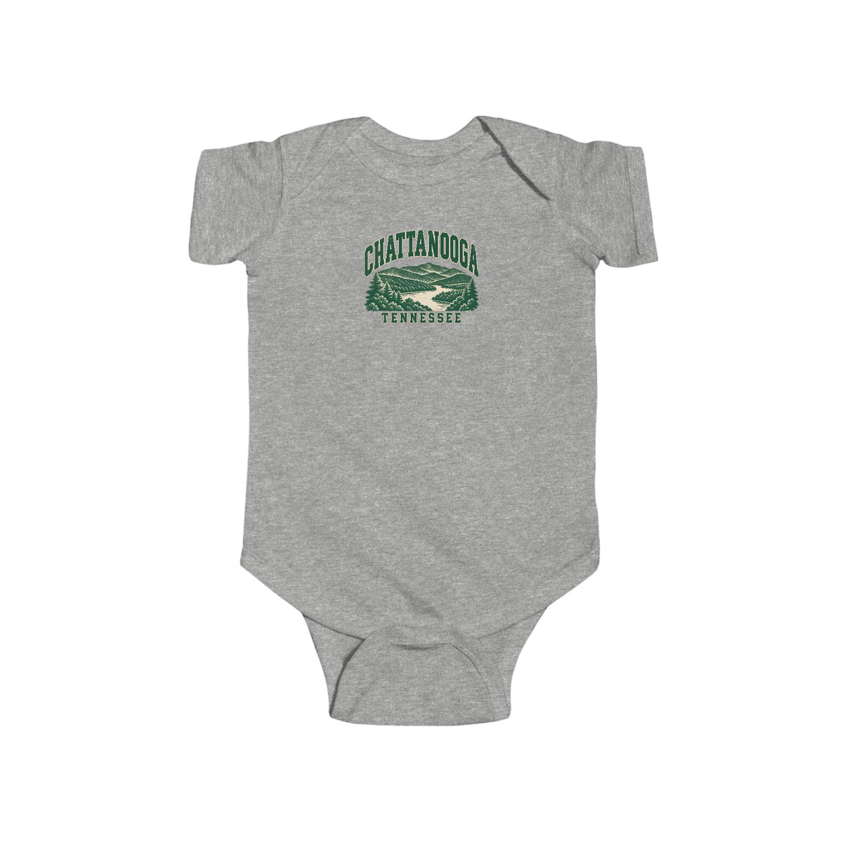 Chattanooga Vintage Varsity Baby Bodysuit