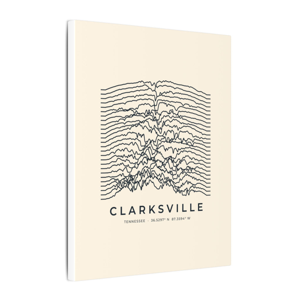 Clarksville Ridgeline Canvas Print