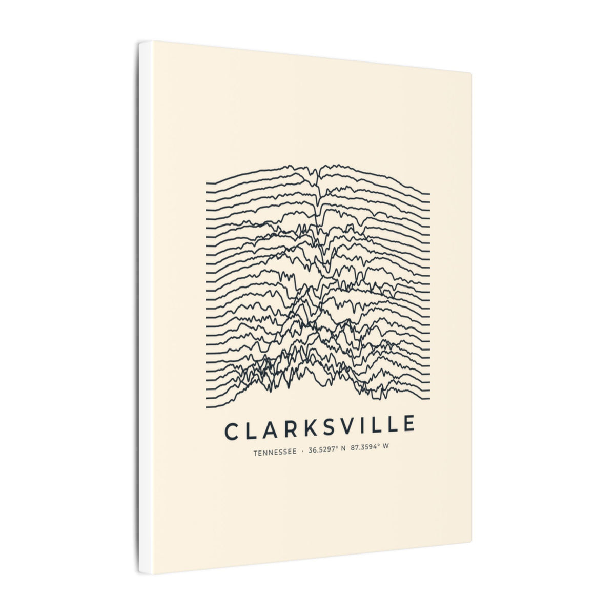 Clarksville Ridgeline Canvas Print