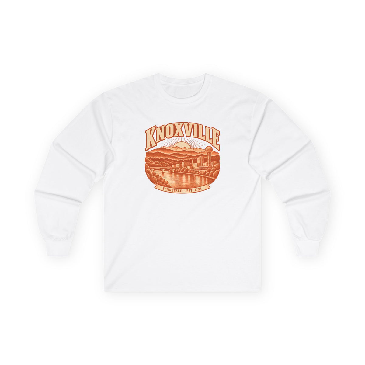 Knoxville Engraved Valley Long Sleeve T-Shirt