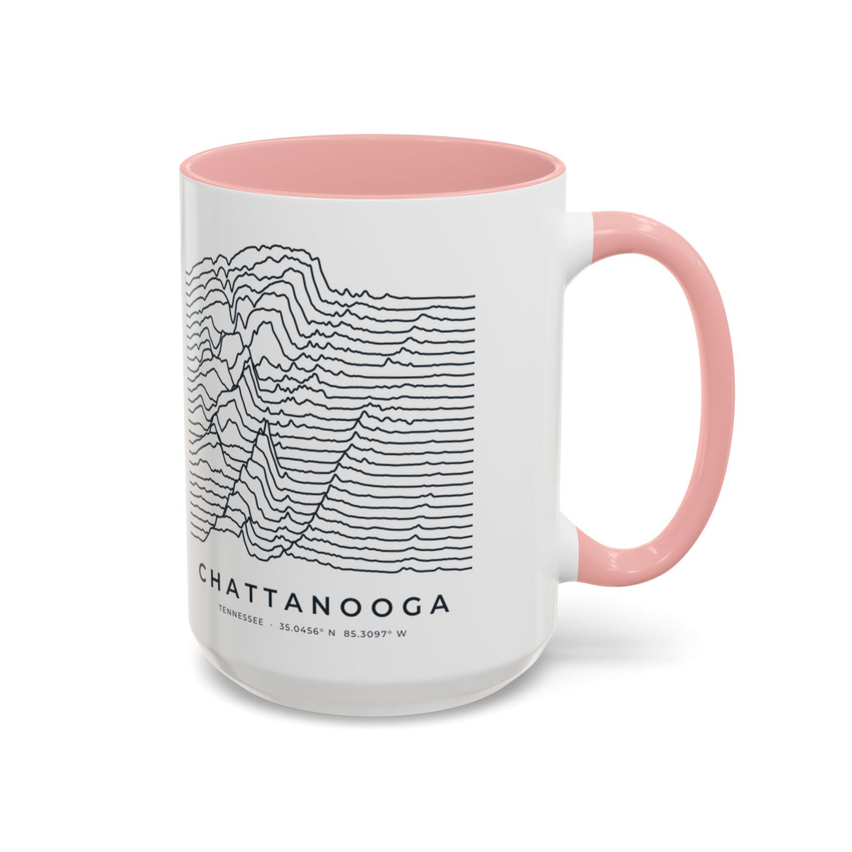 Chattanooga Ridgeline Accent Mug