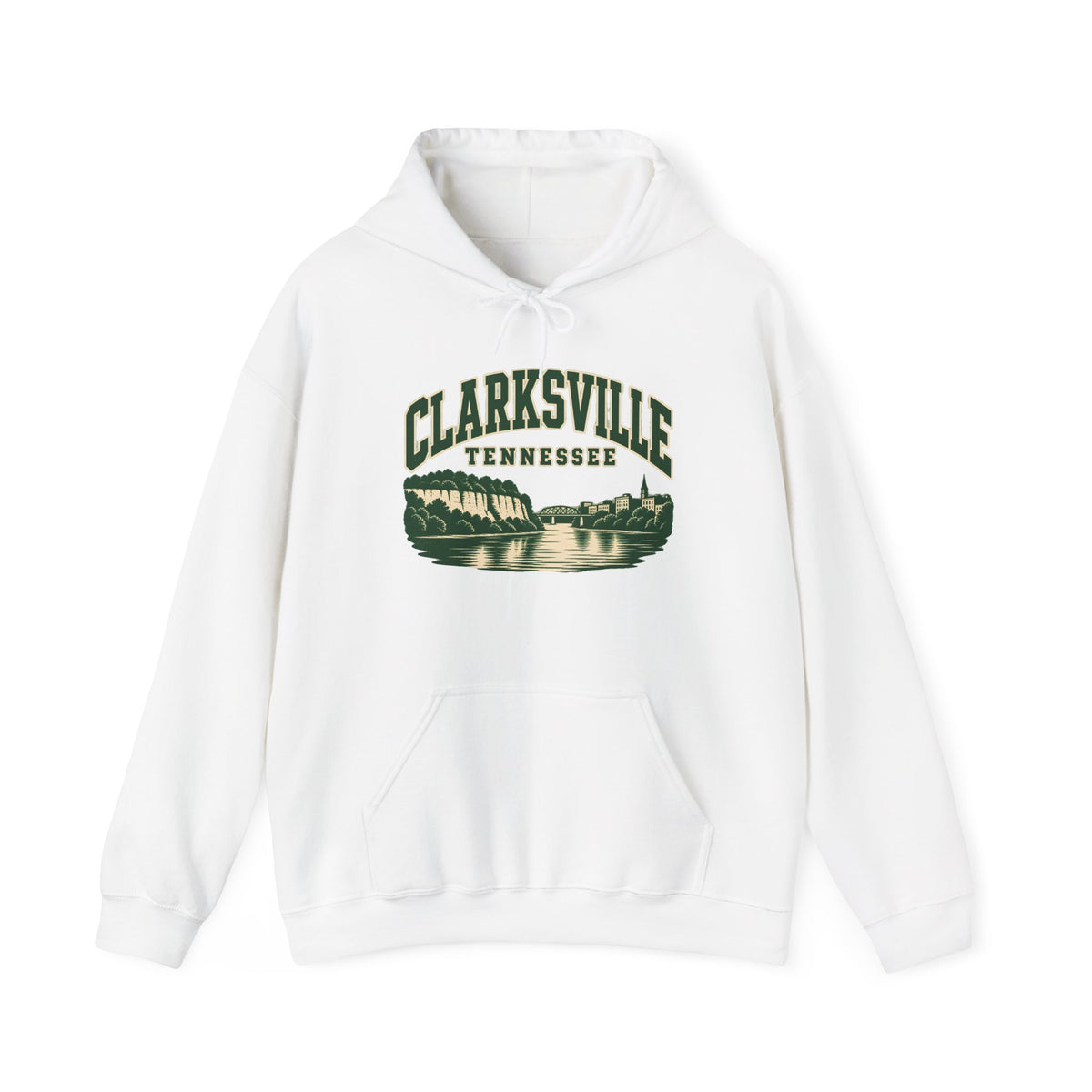 Clarksville Vintage Varsity Hoodie