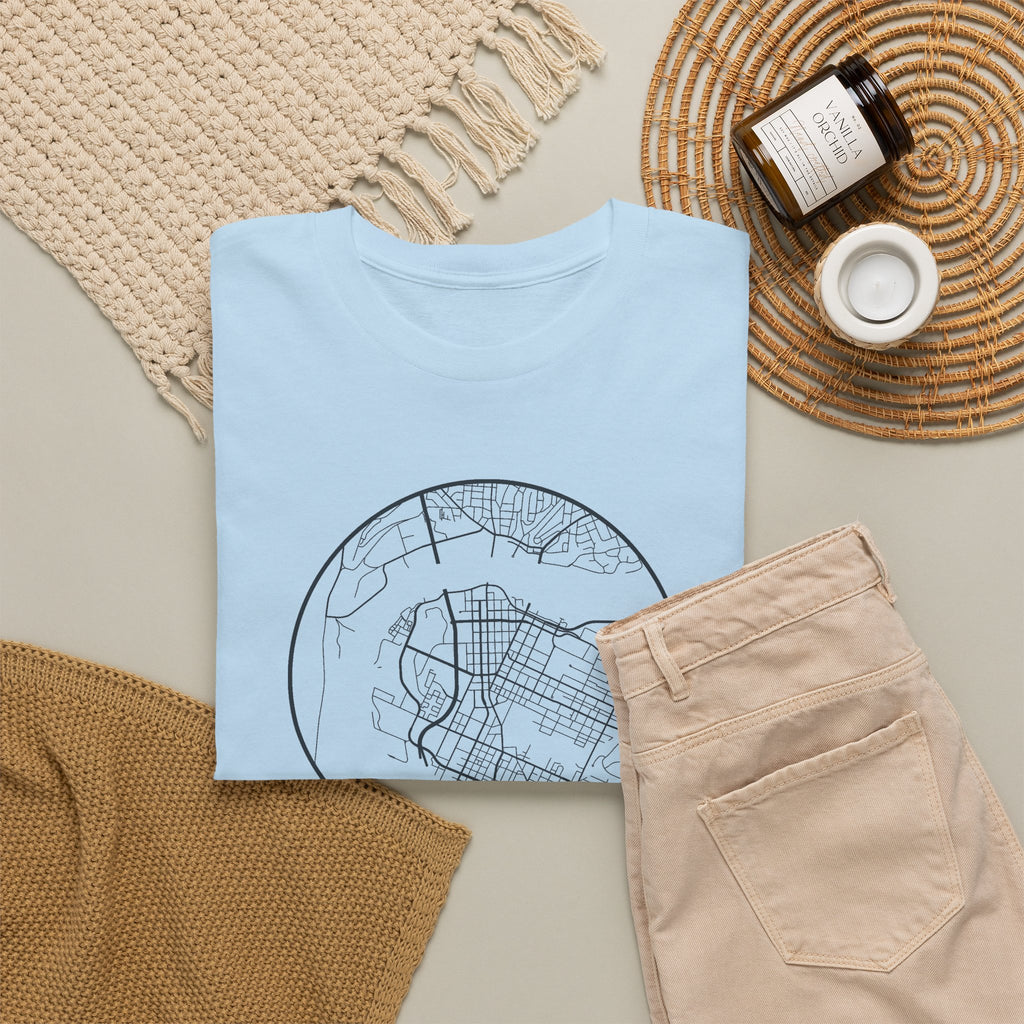 Chattanooga Street Map T-Shirt