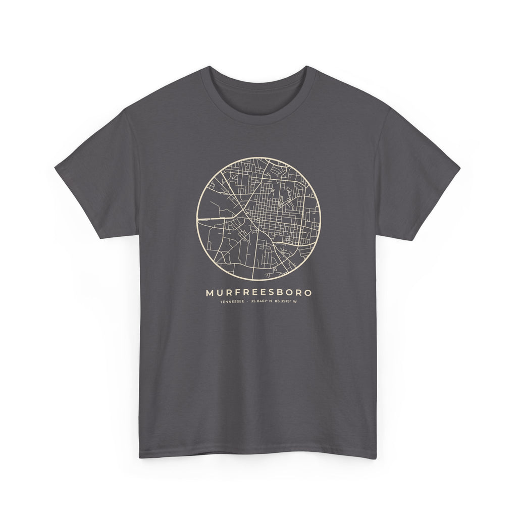 Murfreesboro Street Map T-Shirt