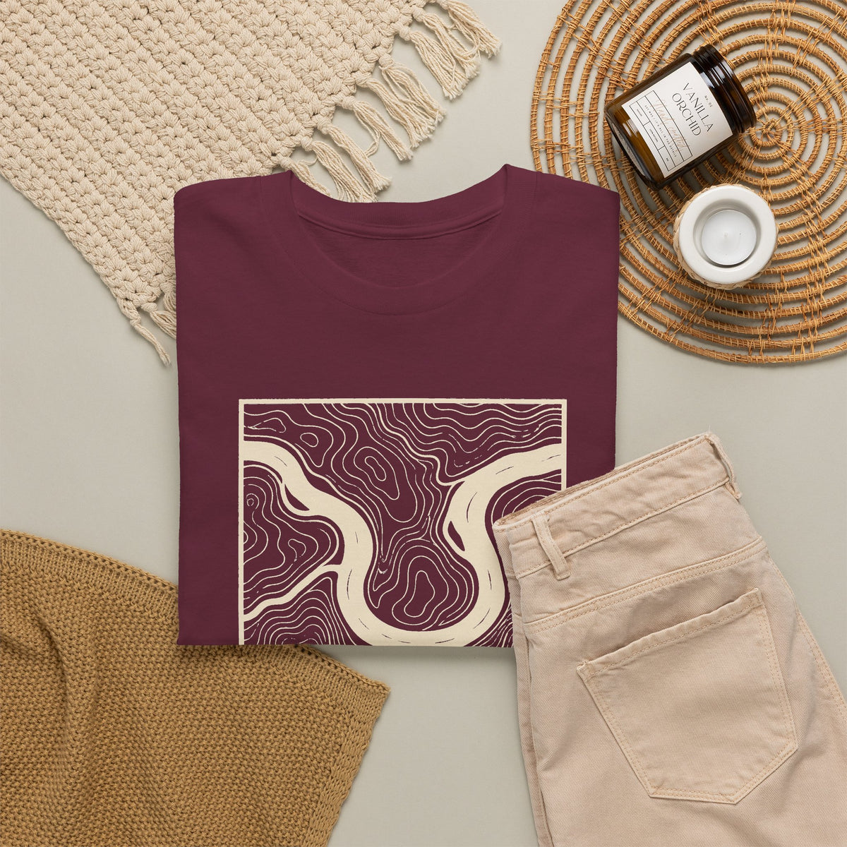 Knoxville Topo Map T-Shirt