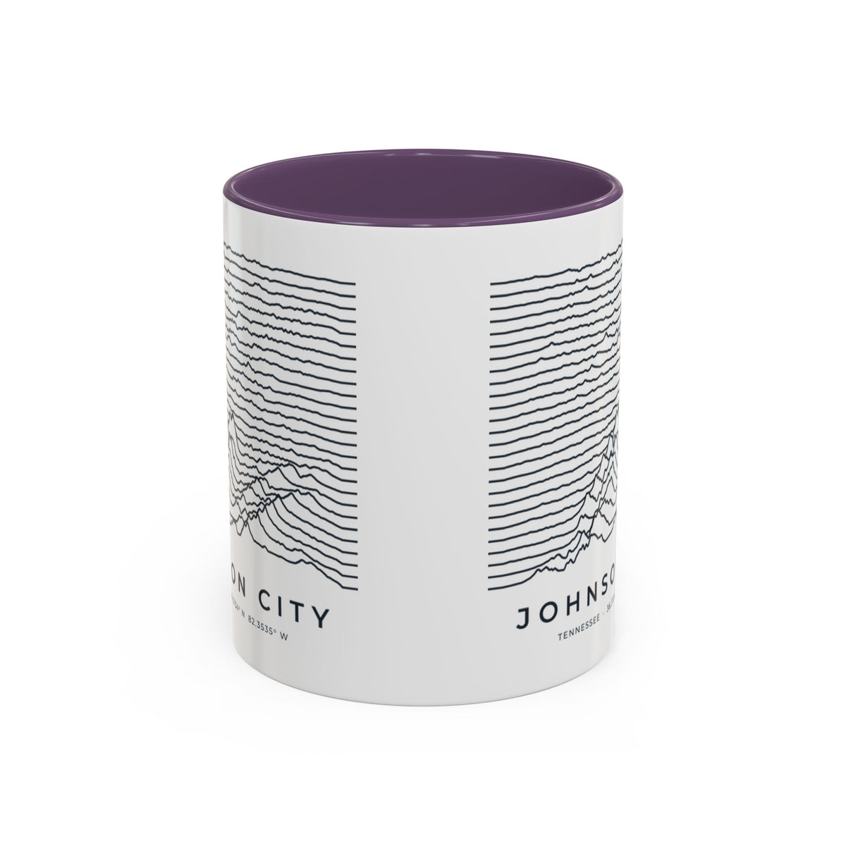 Johnson City Ridgeline Accent Mug