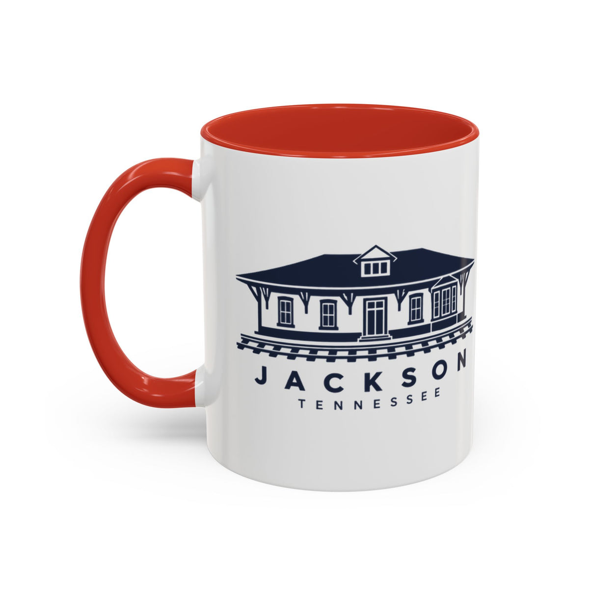 Jackson Train Depot Accent Mug