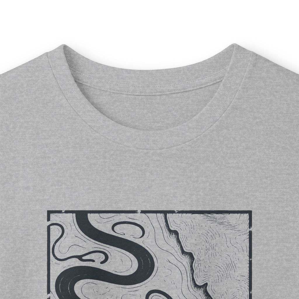 Memphis Topo Map Long Sleeve T-Shirt