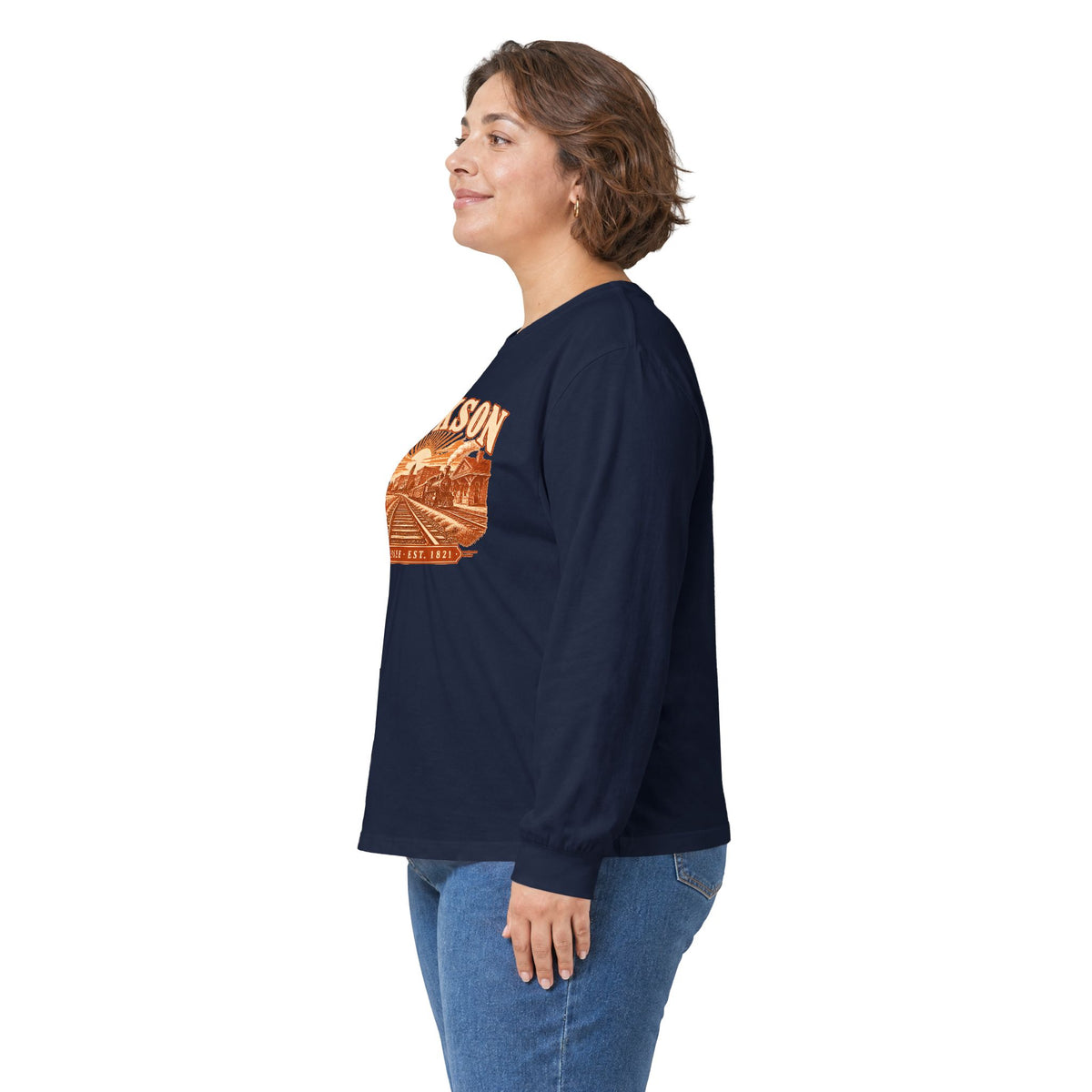 Jackson Engraved Valley Long Sleeve T-Shirt