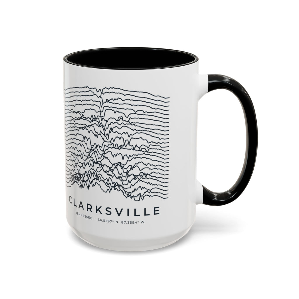 Clarksville Ridgeline Accent Mug