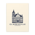 Clarksville Customs House Canvas Print