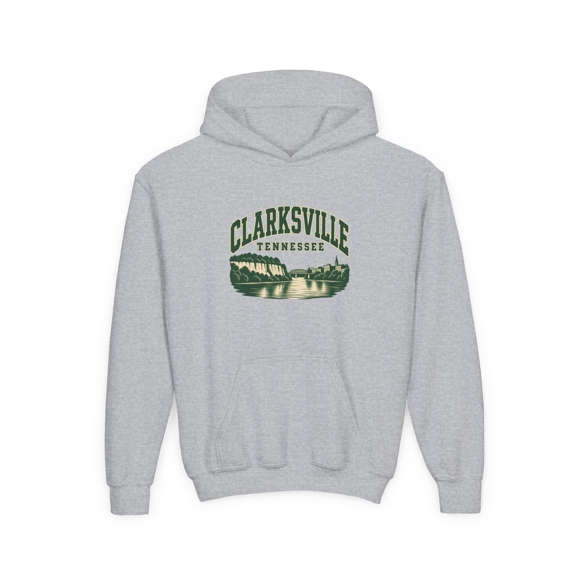 Clarksville Vintage Varsity Kids Hoodie