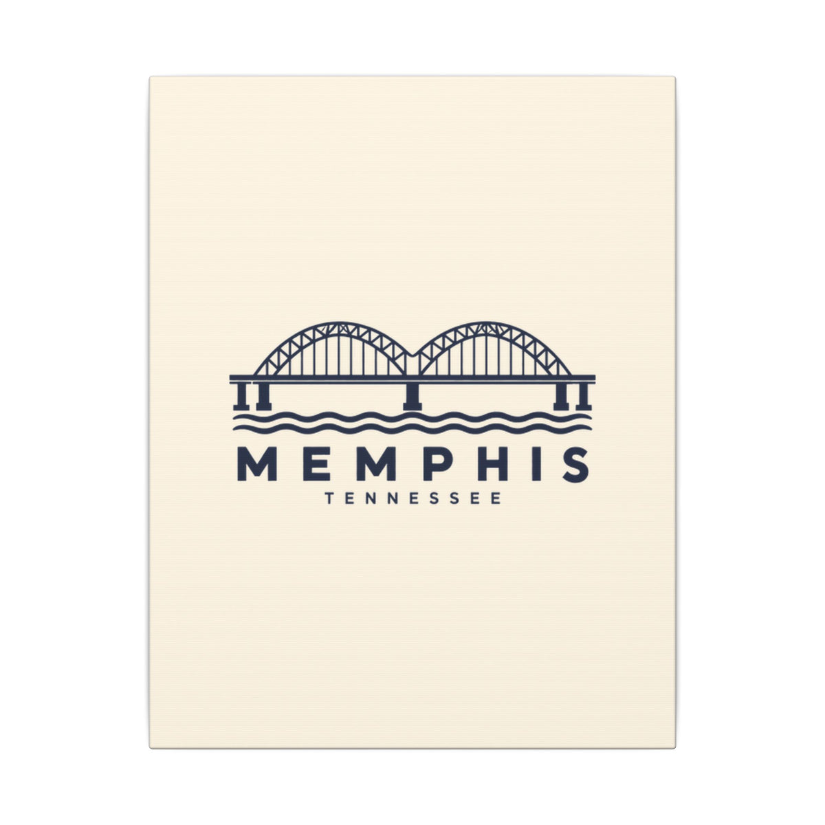 Memphis Hernando de Soto Bridge Canvas Print