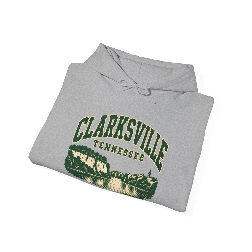 Clarksville Vintage Varsity Hoodie