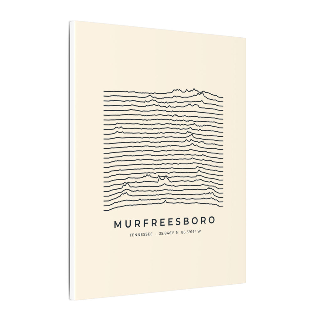 Murfreesboro Ridgeline Canvas Print