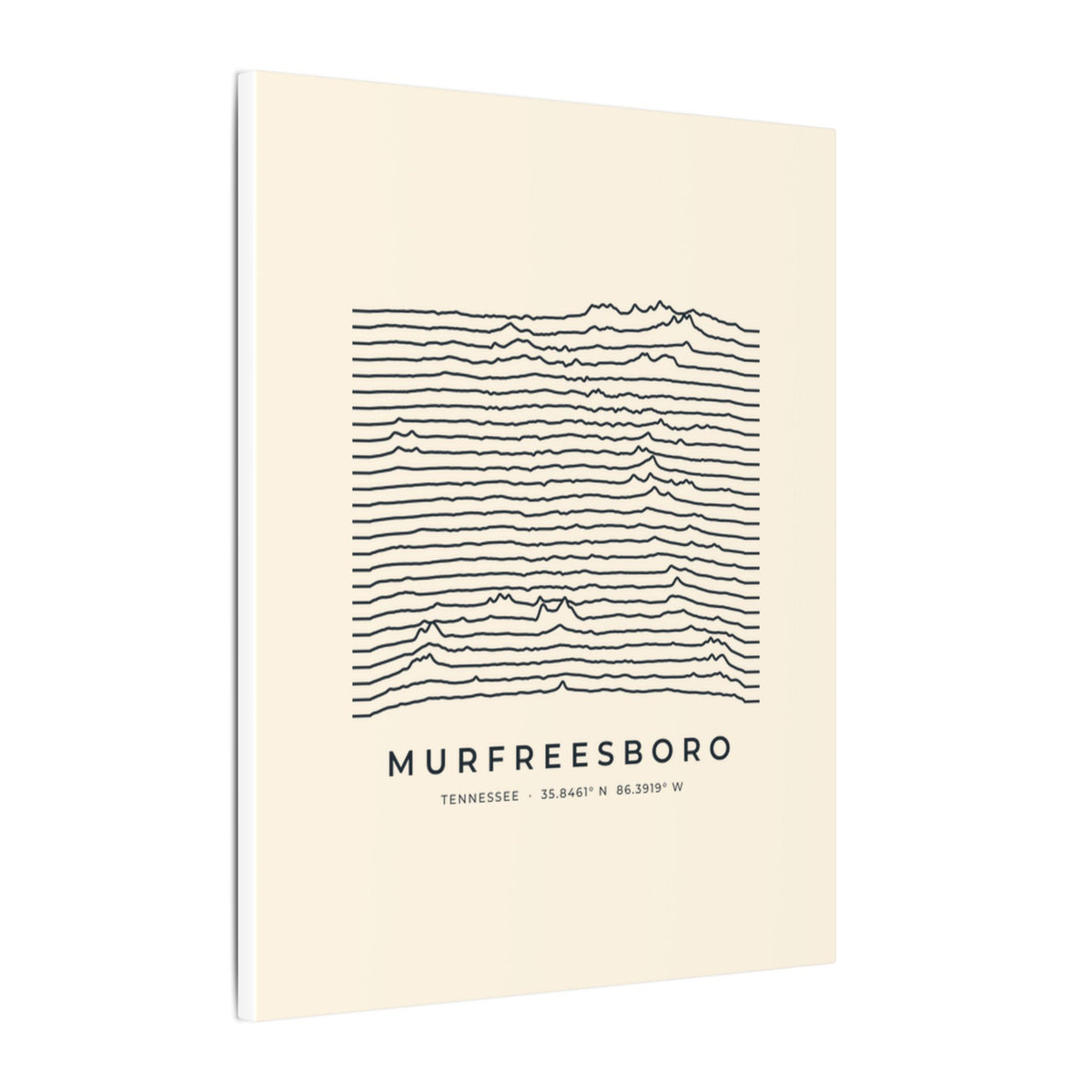 Murfreesboro Ridgeline Canvas Print