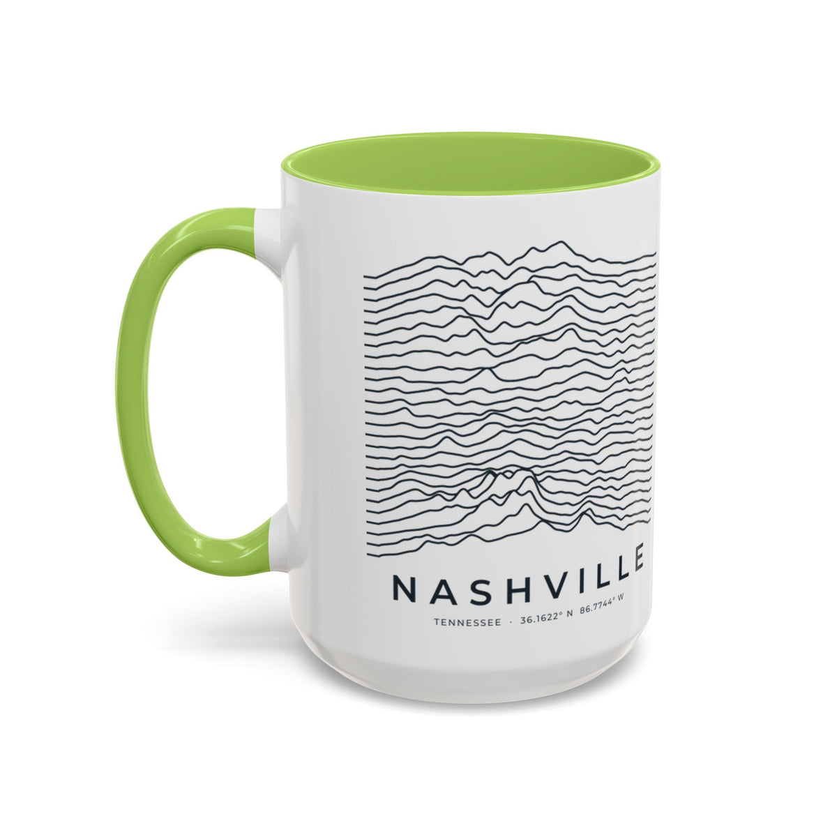 Nashville Ridgeline Accent Mug