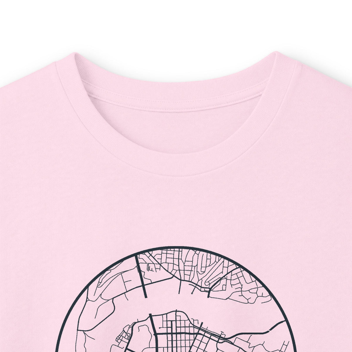Chattanooga Street Map Long Sleeve T-Shirt