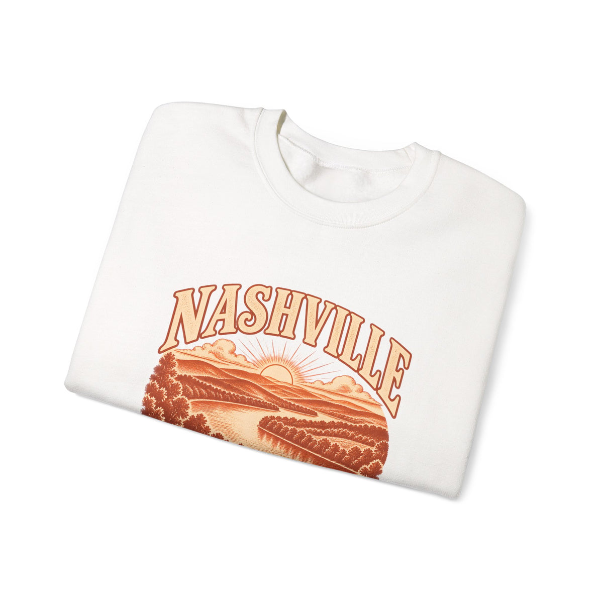 Nashville Engraved Valley Crewneck Sweatshirt