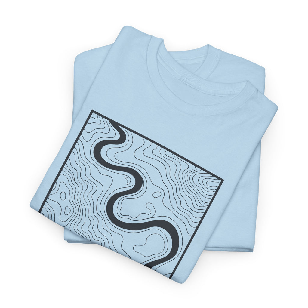 Jackson Topo Map T-Shirt