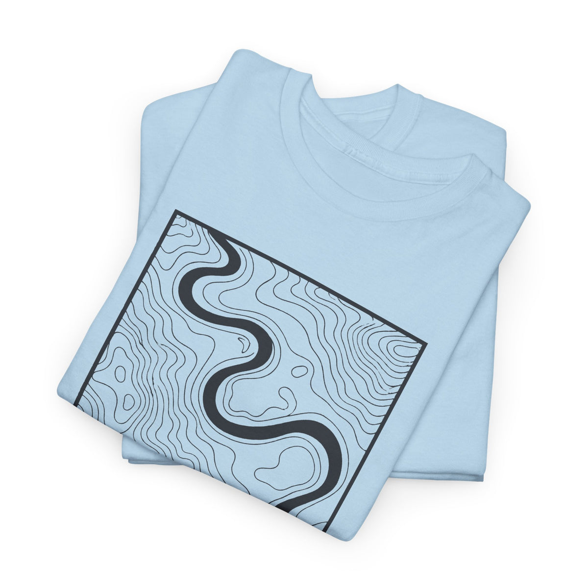 Jackson Topo Map T-Shirt