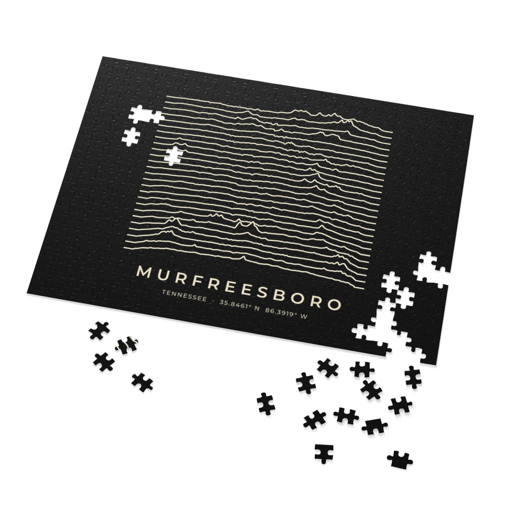Murfreesboro Ridgeline Puzzle (Black)