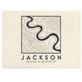 Jackson Topo Map Puzzle