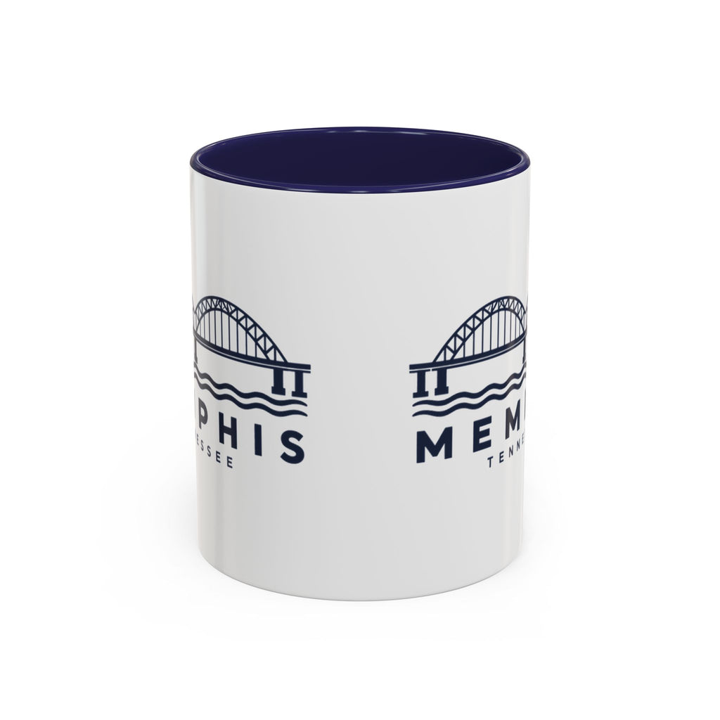 Memphis Hernando de Soto Bridge Accent Mug
