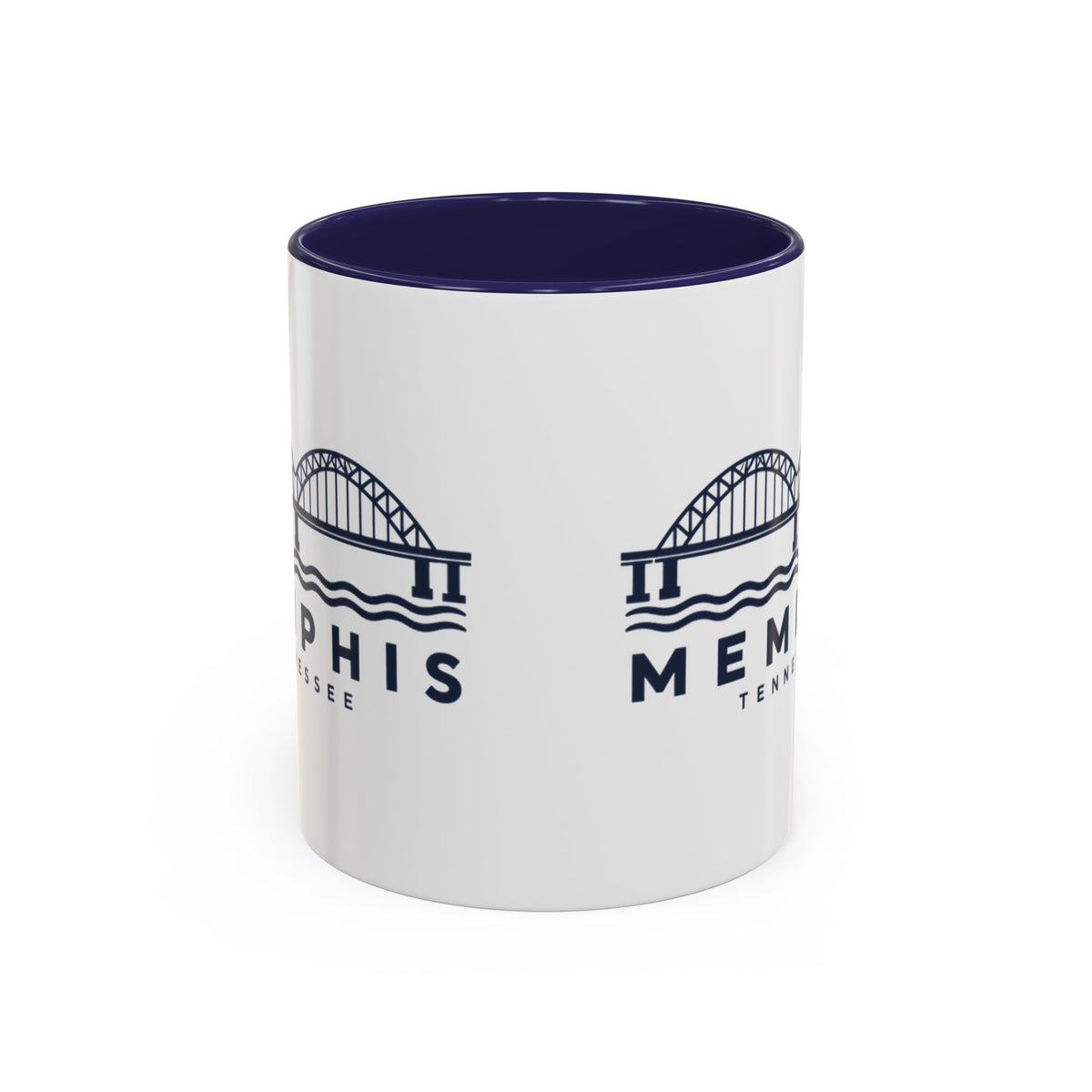 Memphis Hernando de Soto Bridge Accent Mug