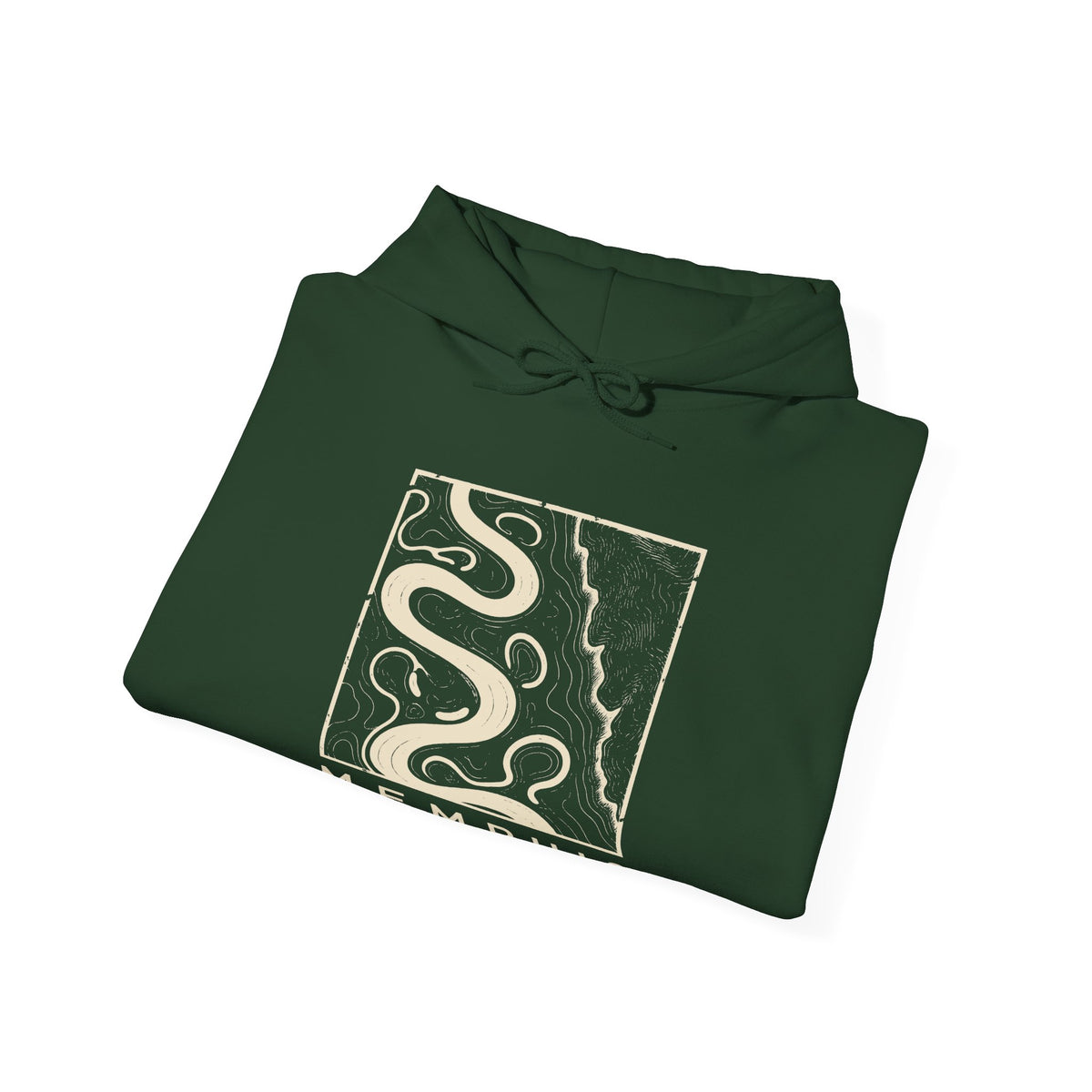 Memphis Topo Map Hoodie