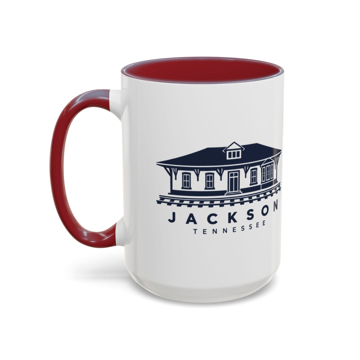 Jackson Train Depot Accent Mug