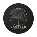Jackson Street Map Sticker (Black)