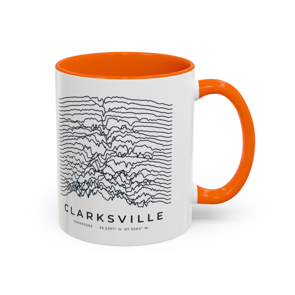 Clarksville Ridgeline Accent Mug