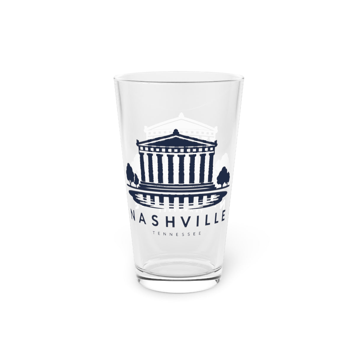 Nashville Parthenon Pint Glass