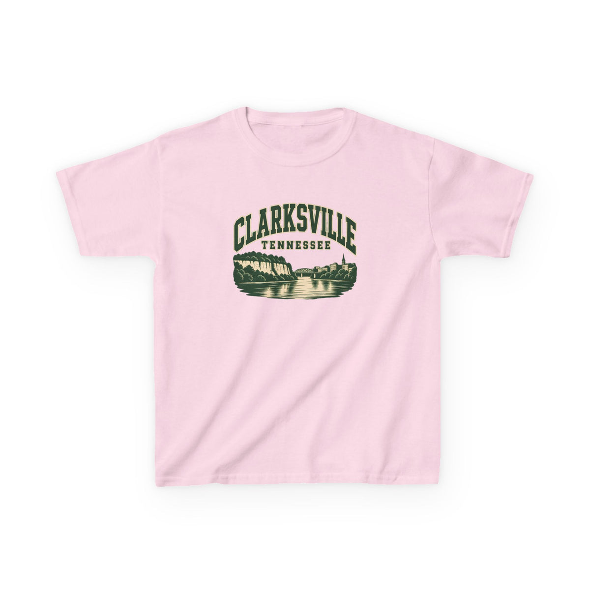 Clarksville Vintage Varsity Kids T-Shirt