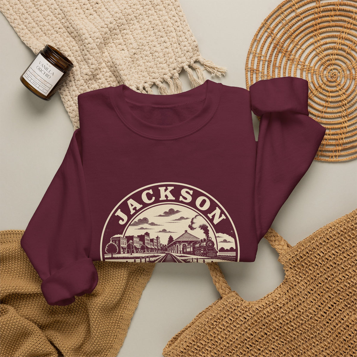 Jackson Park Badge Crewneck Sweatshirt
