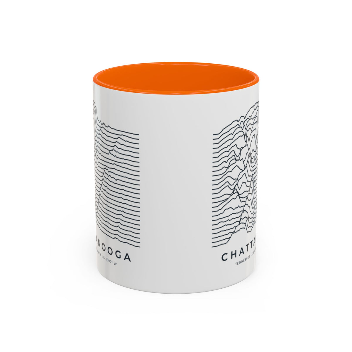 Chattanooga Ridgeline Accent Mug