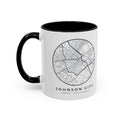 Johnson City Street Map Accent Mug