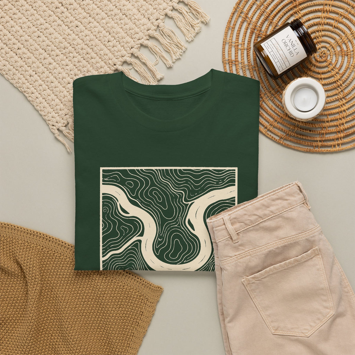 Knoxville Topo Map T-Shirt