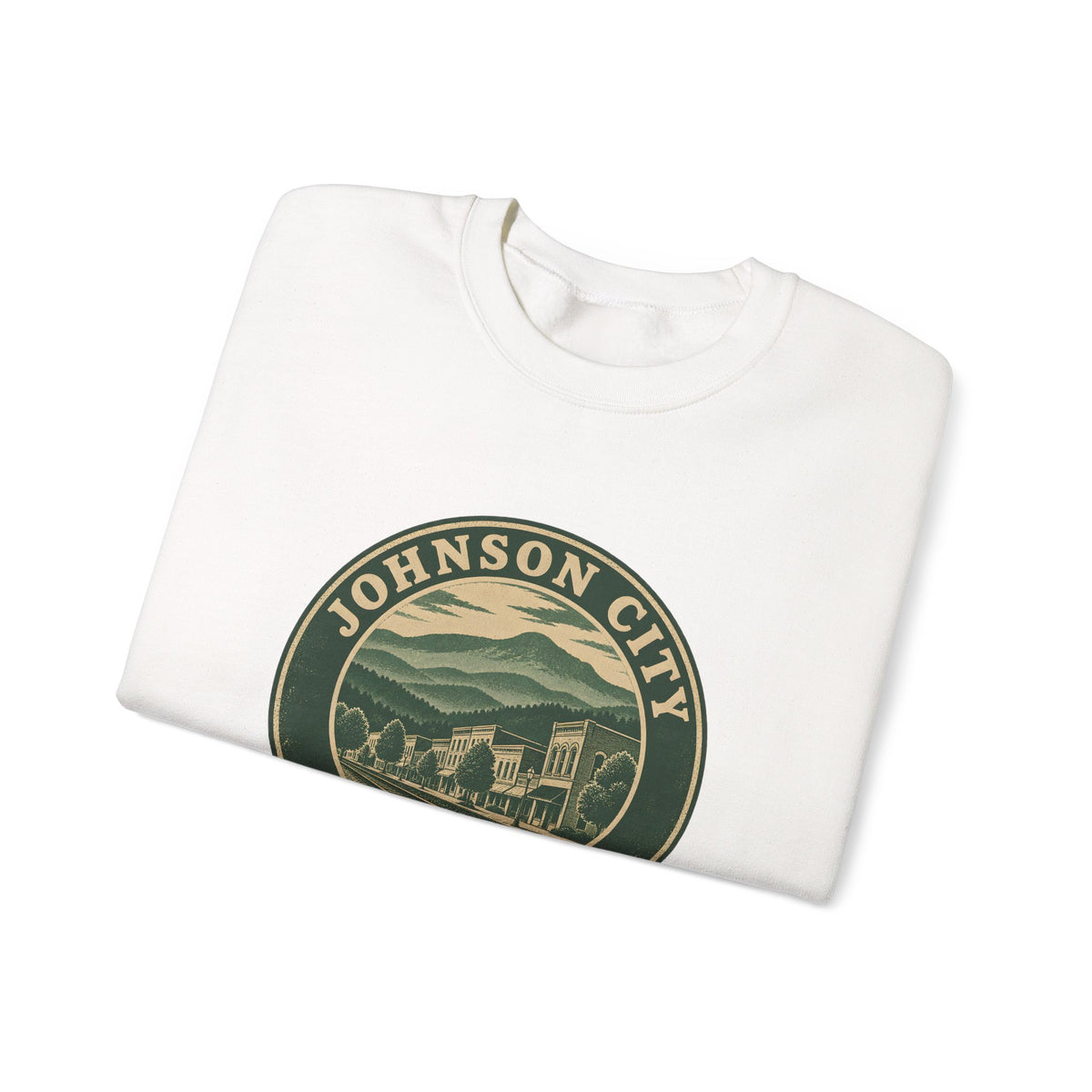 Johnson City Park Badge Crewneck Sweatshirt
