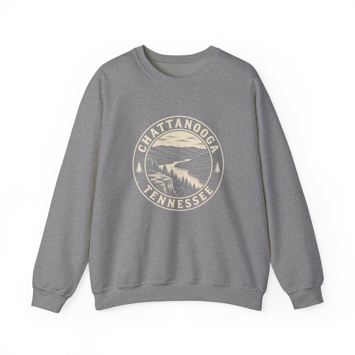 Chattanooga Park Badge Crewneck Sweatshirt
